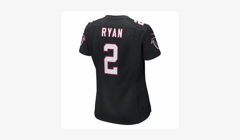 Nfl Atlanta Falcons Women's Football Alternate Game - Matt Ryan Atlanta Falcons Women's Limited Black Alternate, transparent png download