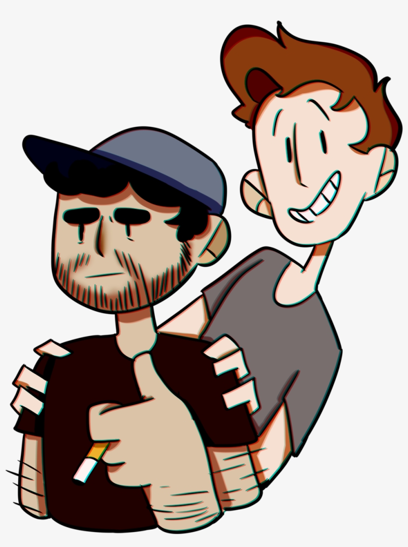Ayeee I Finally Got To Draw Ryan And Matt - Matt And Ryan Supermega Fanart, transparent png download