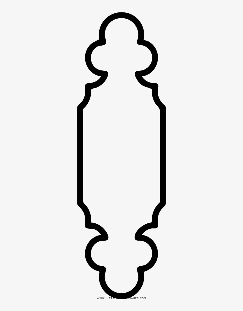 Arabesco Página Para Colorear, transparent png download