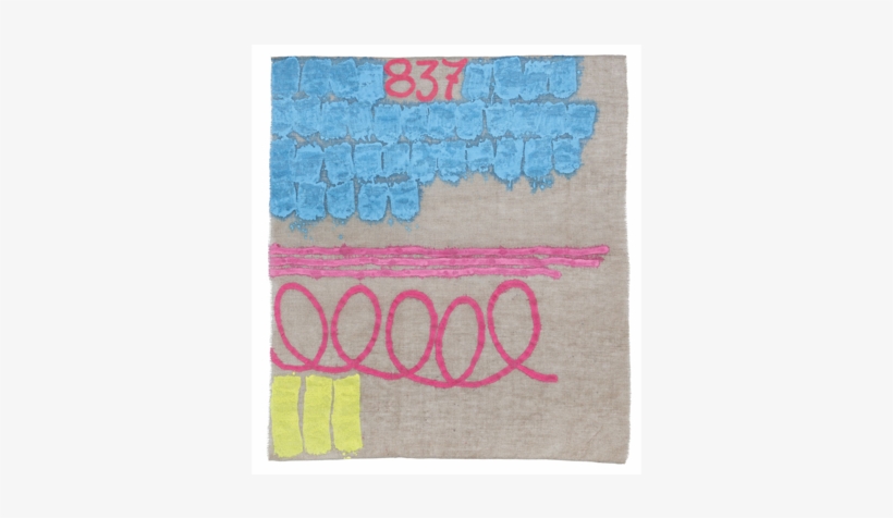 Giorgio Griffa Tre Linee Con Arabesco - Giorgio Griffa, transparent png download