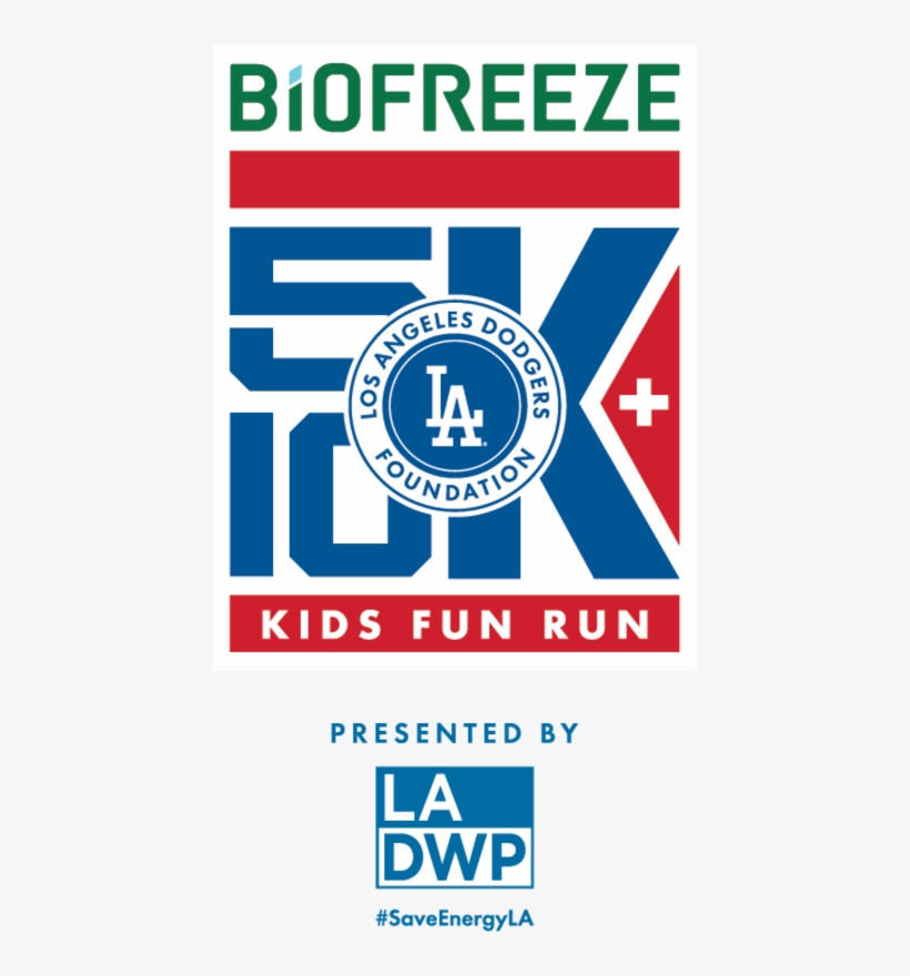 Biofreeze Los Angeles Dodgers Foundation 5k & 10k - La Dodgers 5k 2018, transparent png download