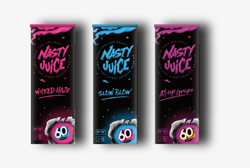 Enjoy Extra Juice And Protect Your Precious With The - Nasty 60 Ml Juice, transparent png download