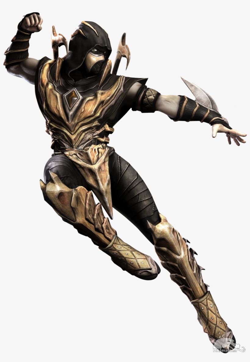 Mortal Kombat Scorpion Png - Scorpion Injustice, transparent png download