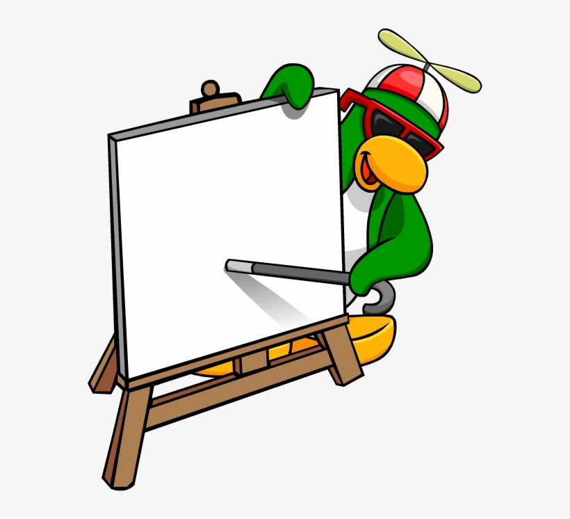 Rookie Pointing - Club Penguin Rookie, transparent png download