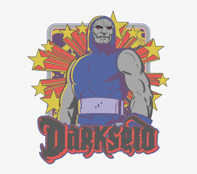 Dc Comics Darkseid Stars Men's Regular Fit T-shirt - Dc Comics Darkseid Stars Mens Tank 2x, transparent png download