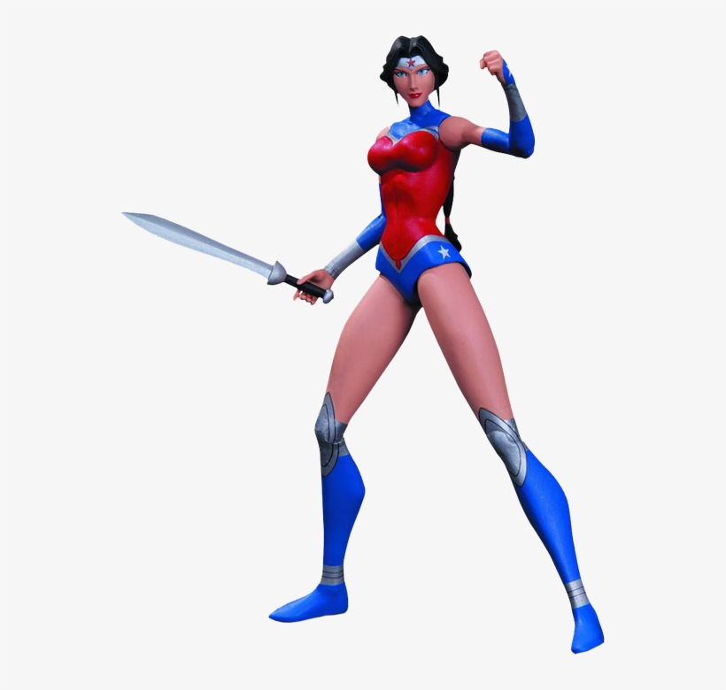 Enlarge - Dc Collectibles Justice League War: Wonder Woman Action, transparent png download