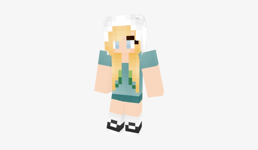 Io Skin Girl - Minecraft, transparent png download