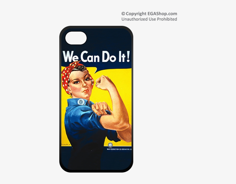 Click Thumbnail To View Enlarged Image And Color Choices - We Can Do It Poster World War 2, transparent png download