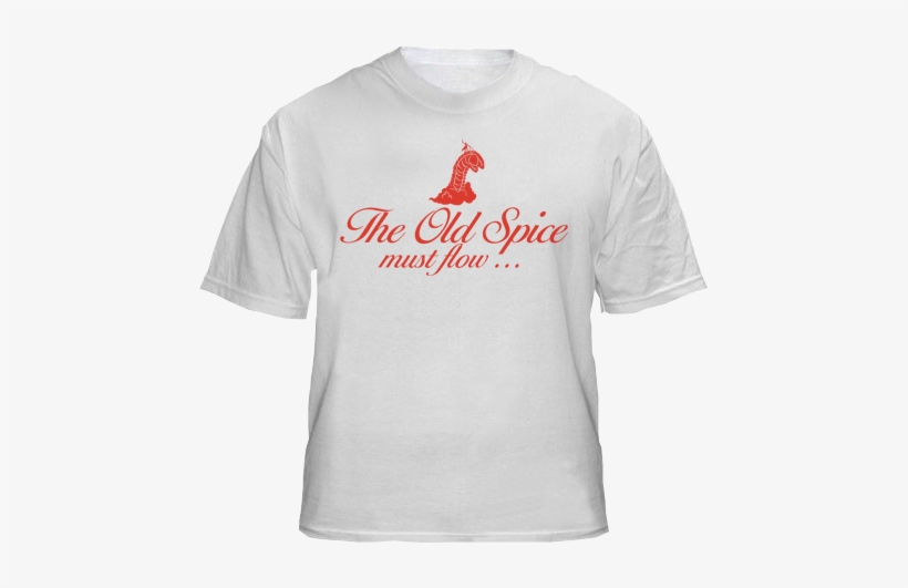 Oldspicemustflowwhite Izzone Shirt Transparent PNG 468x459 Free