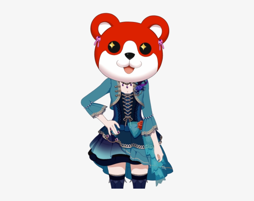 Blue Roses In Harmony Live2d Model - Live2d, transparent png download