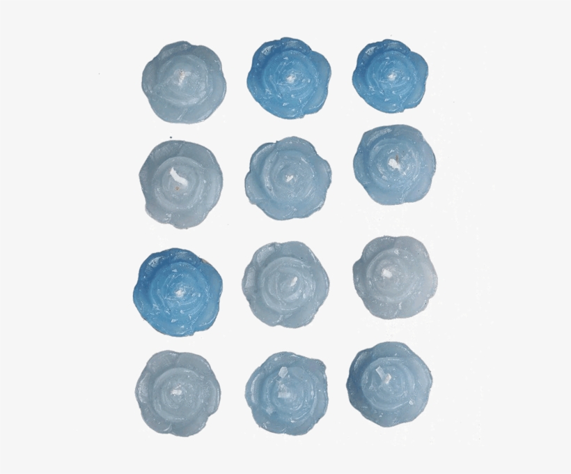 Blue Rose Mini Floating Candles Wedding Birthday Party - Blaze And Monster Machines Cupcakes, transparent png download