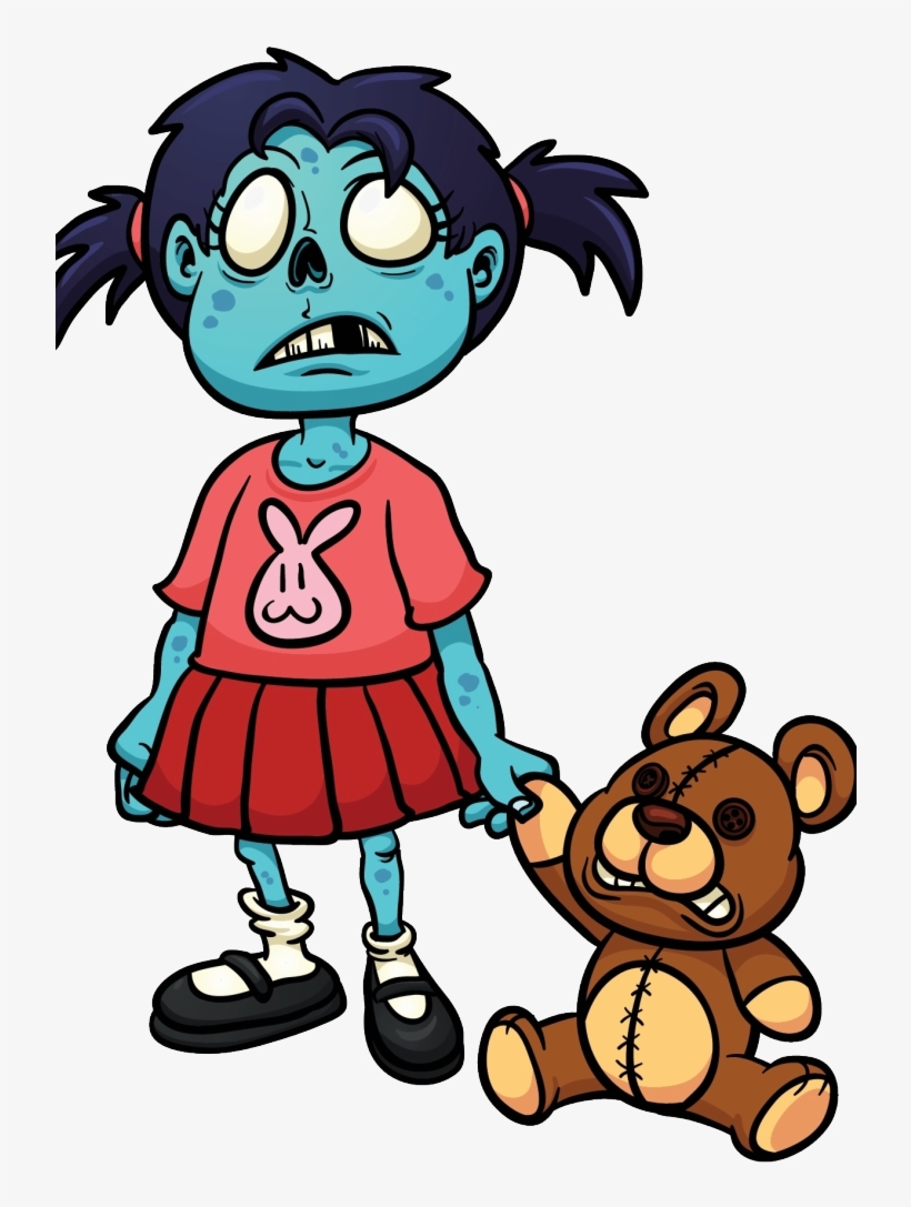 Drag Me To Bed - Dibujo Zombies, transparent png download