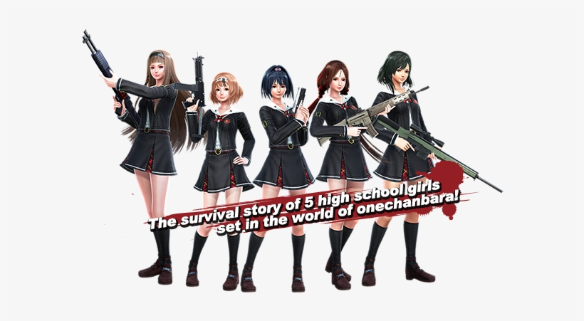 Image - School Girl/zombie Hunter, transparent png download