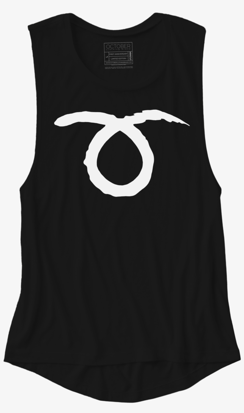 Womens Muscle Tee - Emblem, transparent png download