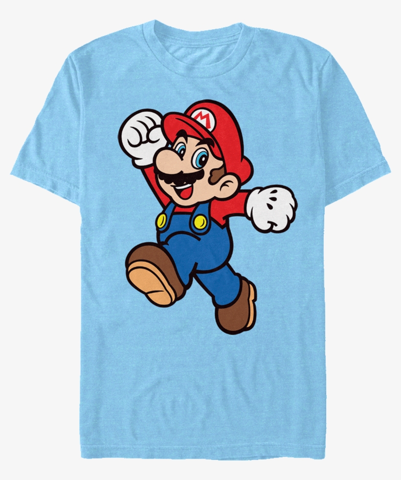 Jump Pose Super Mario Bros - Mario Clipart, transparent png download