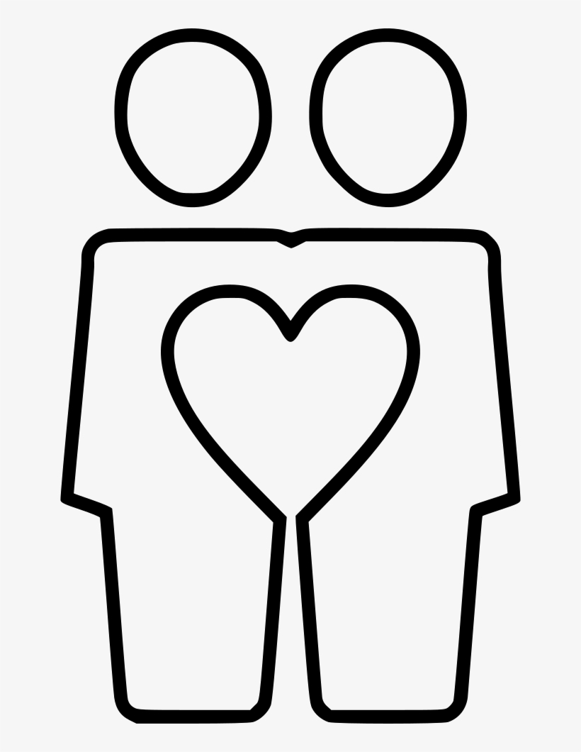 Parents Couple Heart Love Comments - Love, transparent png download