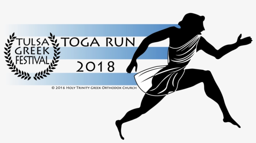 2nd Annual Toga Run - Jumping, transparent png download