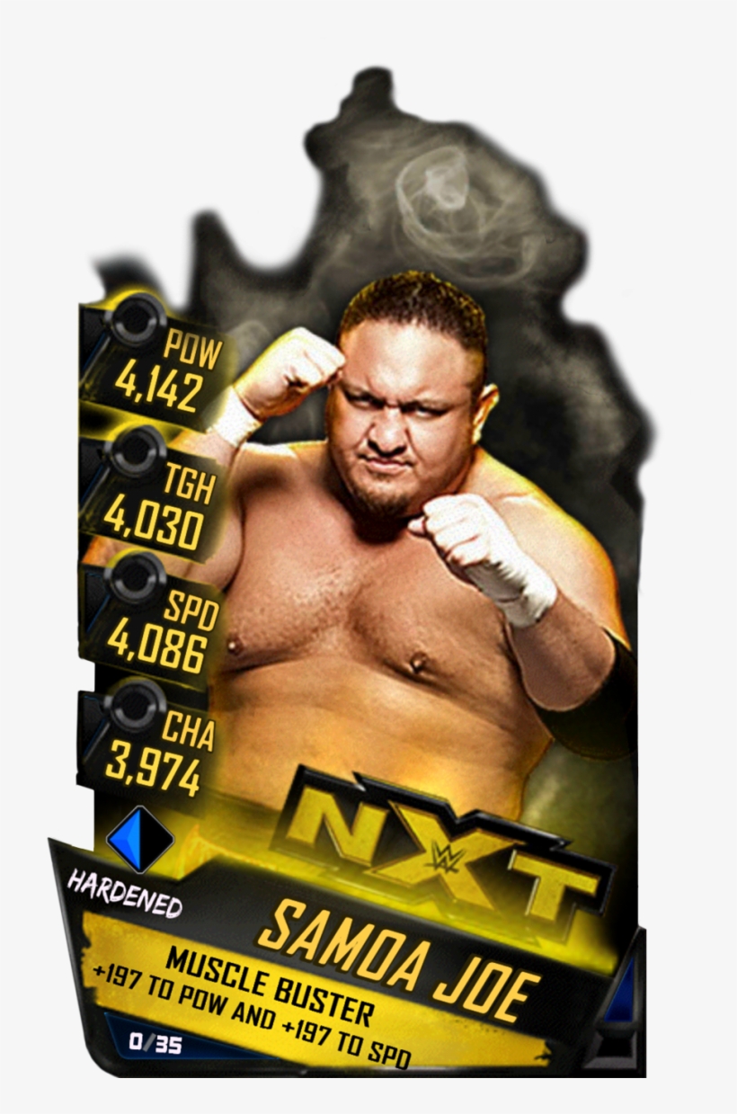 Uncommon Samoa Joe - Andrade Almas Wwe Supercard, transparent png download