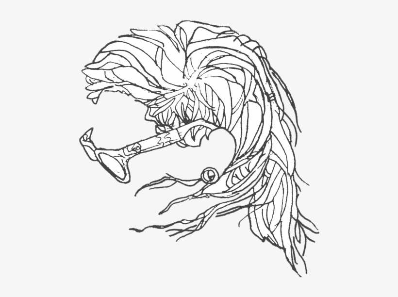 Skrillex Glasses Tumblr - Sketch, transparent png download