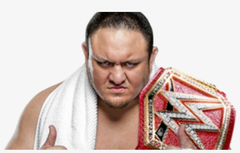 The Weekly Wrestler - Samoa Joe Signed Wwe Photofile 8x10, transparent png download