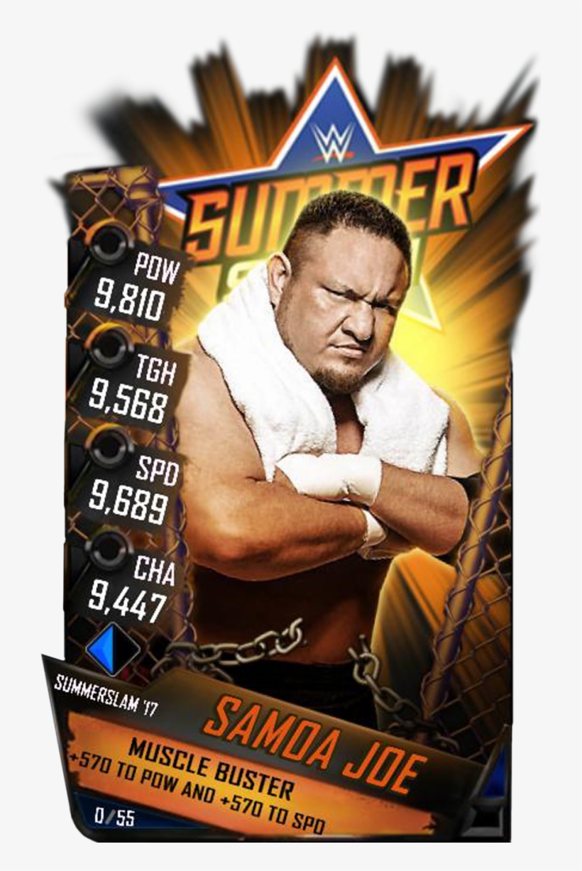 Samoajoe S3 15 Summerslam17 - Summerslam 2014 [blu-ray], transparent png download