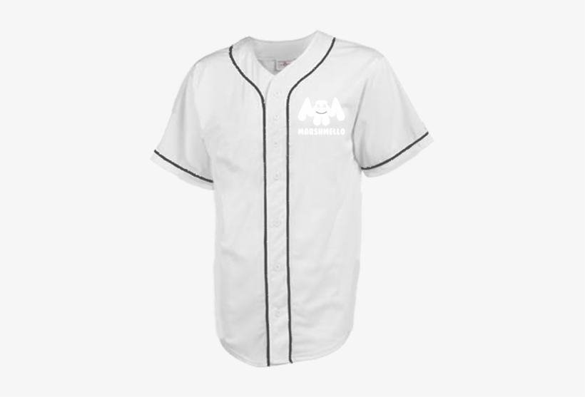 Teamwork Athletic Full Button Baseball Jersey - Button Up Baseball Jersey, transparent png download