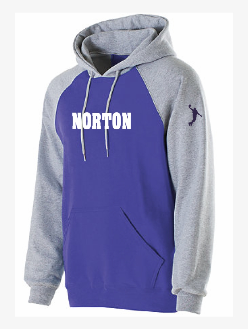 Norton Basketball Youth Banner Hoodie Norton Chest - Holloway Sportswear Boys' Banner Hoodie, transparent png download