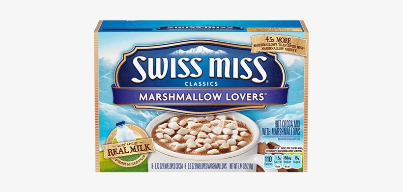 Swiss Miss Marshmallow, transparent png download