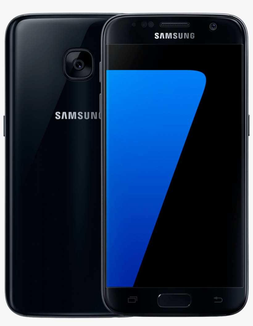 Galaxy S7 Black - Samsung S7 Black Onyx, transparent png download