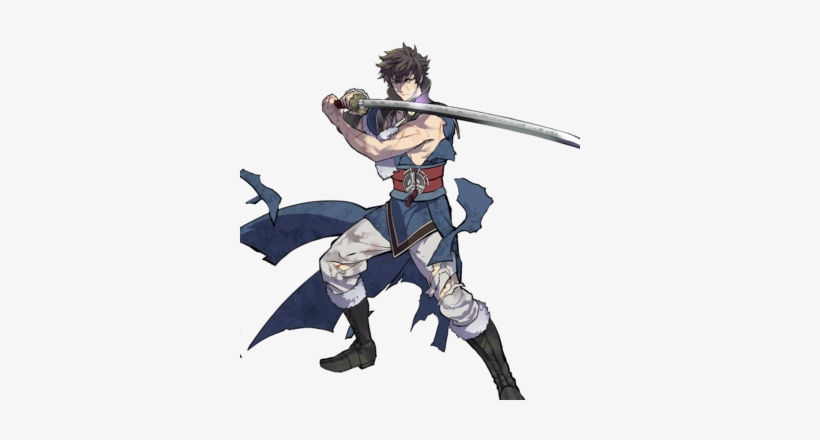Lonqu Solitary Blade Btlface D - Lonqu Fire Emblem Heroes, transparent png download