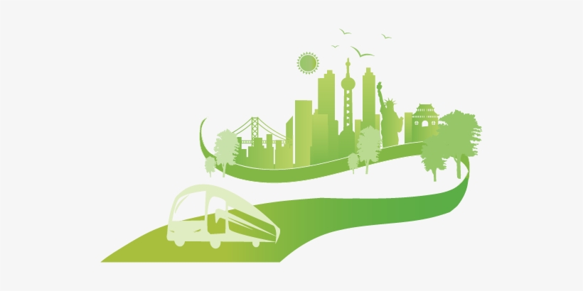 Clip Art Free Download Join The Race To Zero Emissions - Green Transportation Background, transparent png download