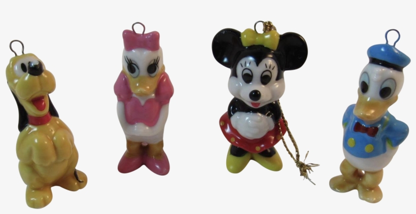 Disney Miniature Christmas Ornaments Of Mickey Mouse - Donald Duck, transparent png download