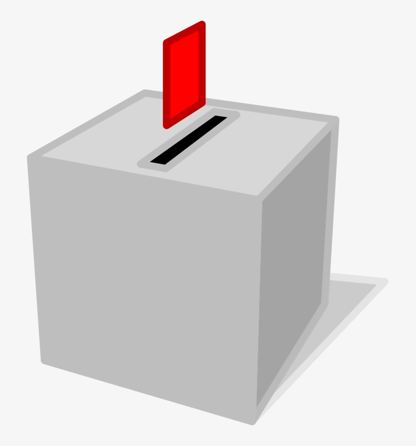 Ballot Box - Donation Box Clipart, transparent png download