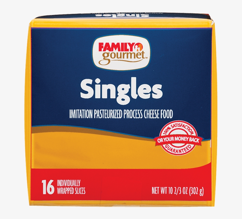Family Gourmet Imitation Pasteurized Process Cheese - Family Dollar Cheese, transparent png download
