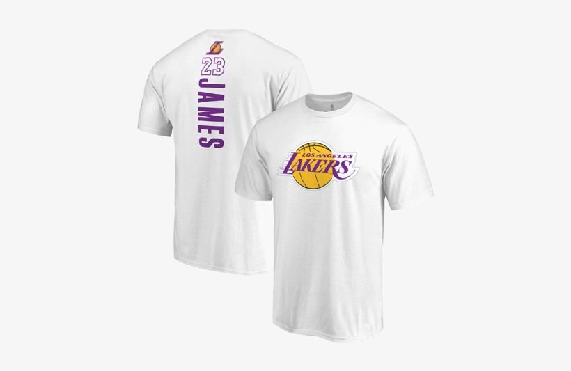 Los Angeles Lakers Lebron James Backer Name & Number - Los Angeles Lakers, transparent png download