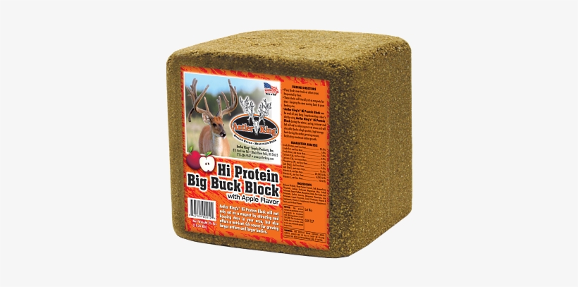 Antler - Hi Protein Big Buck Block - 25 Pound, transparent png download