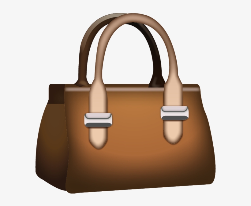 Purse Emoji Png - Handbag Emoji Transparent, transparent png download