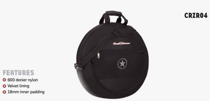 Padded Cymbal Bag Road Runner Crzr04 - Bag, transparent png download