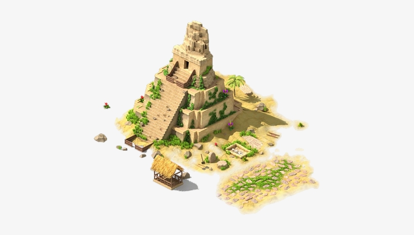 Tikal Temple - Dessert, transparent png download