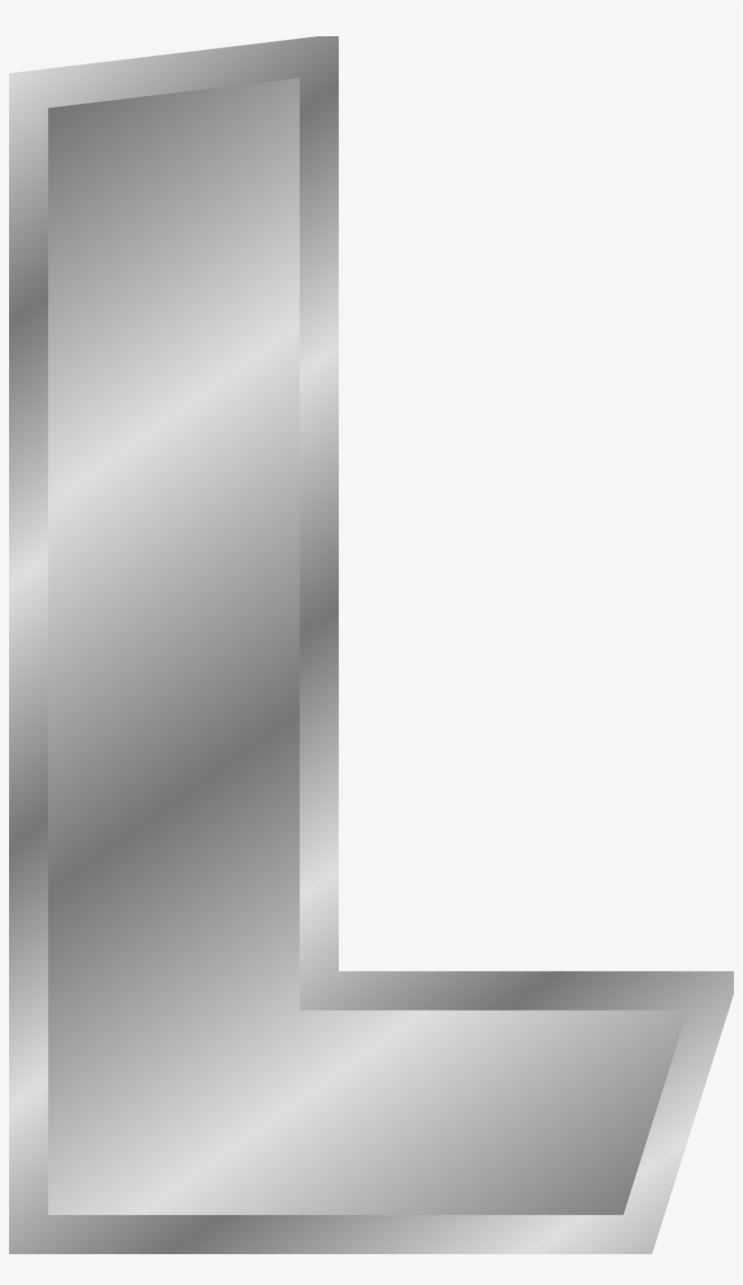 Clip Arts Related To - Silver Letters Png, transparent png download