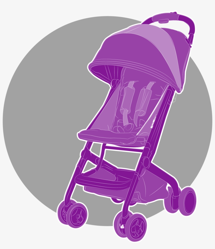 Buggies And Strollers - Baby Transport, transparent png download