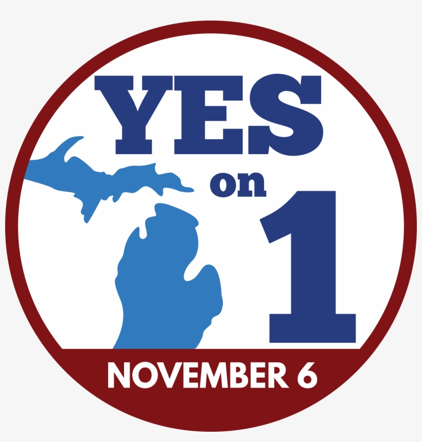 Election Day Is Finally Here - Yes On Prop 1 Michigan, transparent png download