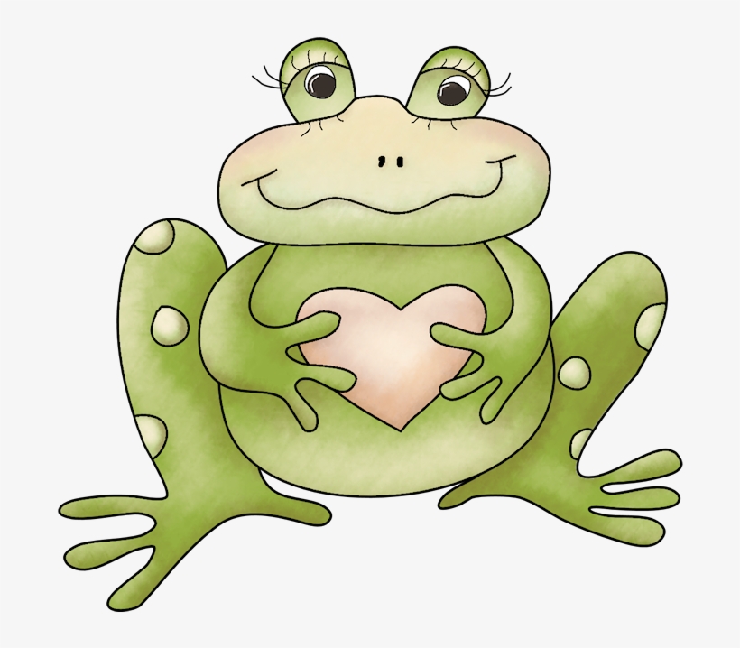 Frogs, Activities, Molde, Pintura - Little Sister Frog Rectangle Magnet, transparent png download