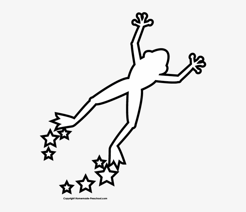 Free Frog Clipart - Curtain Clip Art Black & White, transparent png download