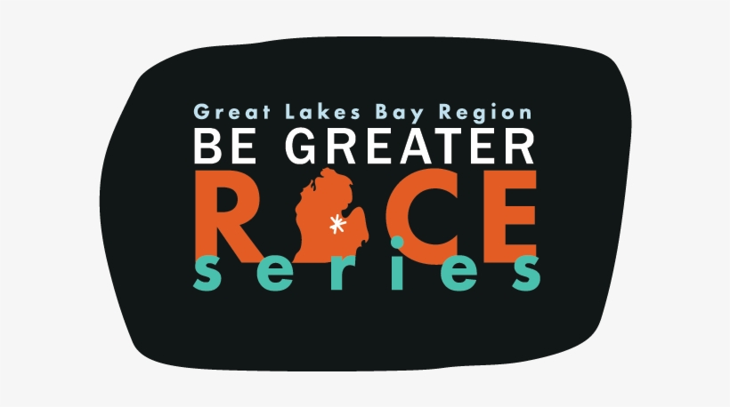 Be Greater Race Series Logo Charcoal Back-01 - Graphic Design, transparent png download