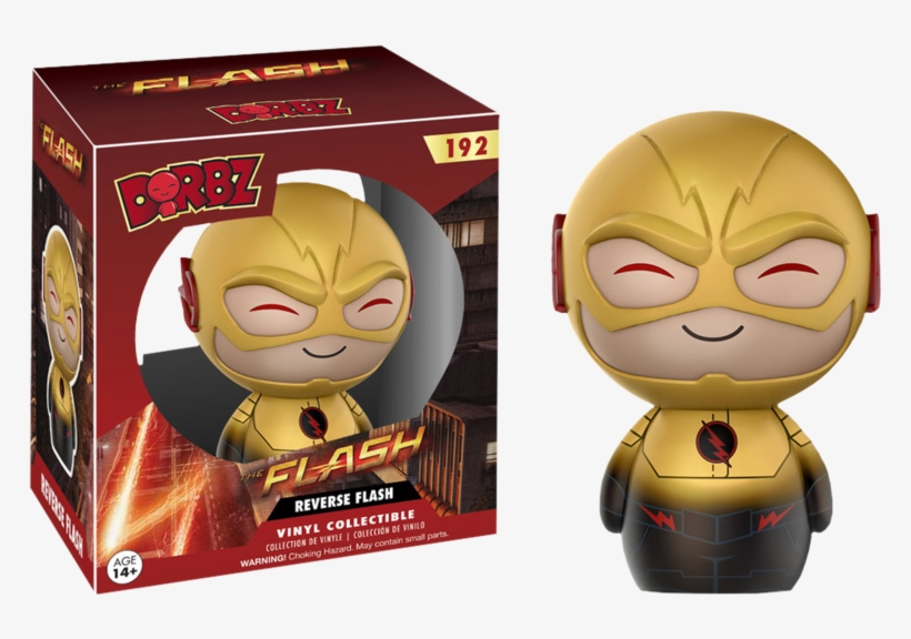 Reverse Flash Dorbz Vinyl Figure - Flash Dorbz, transparent png download