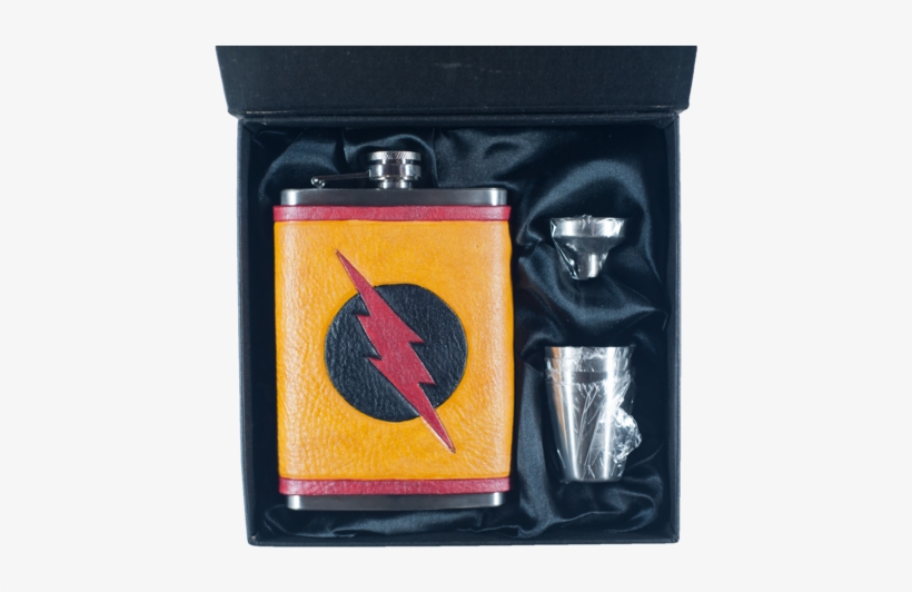 Reverse Flash Lightning Flask Flask Set - Wallet, transparent png download
