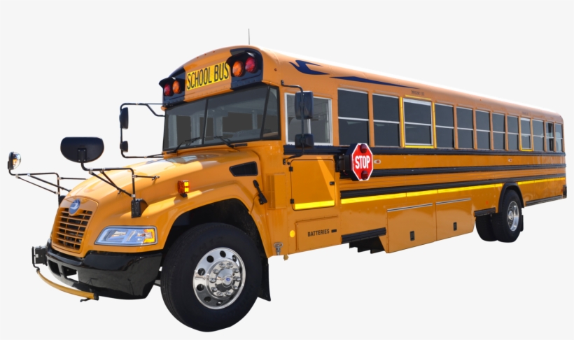 Blue Bird Vision Gasoline School Bus Receives Full - Blue Bird Vision School Bus, transparent png download