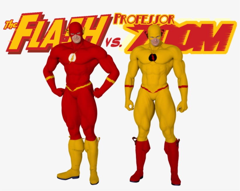 Prof Zoom And Flash For Genesis Supersuit - Original Zoom From Flash, transparent png download