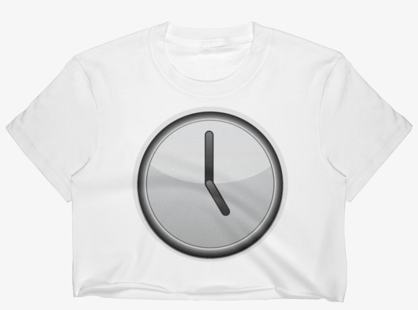 Emoji Crop Top T-shirt - Number, transparent png download